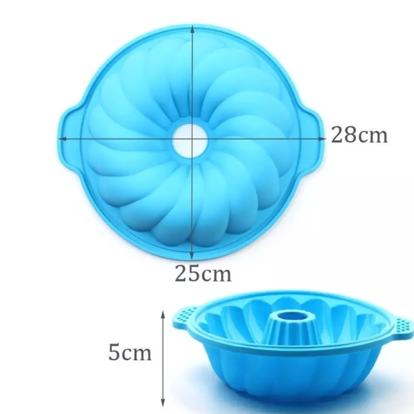 Molde de Silicona Budinera - Imagen 3