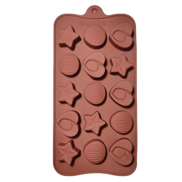 Molde de Silicona para Chocolate / DISEÑO 14