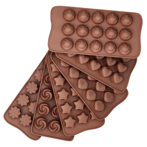 Molde de Silicona para Chocolate / DISEÑO 17 - Imagen 2