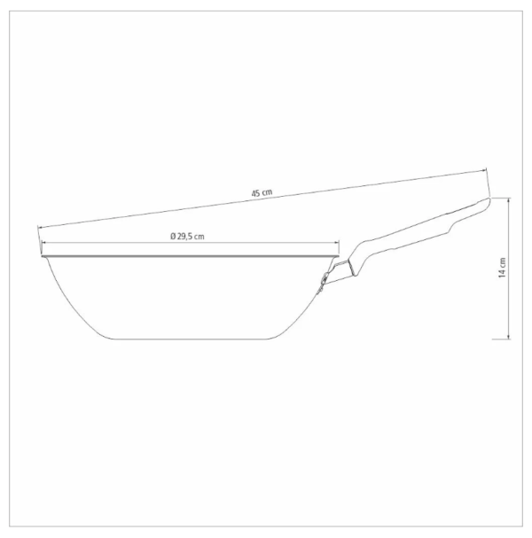 Wok Tramontina Loreto 3.6L - Imagen 3